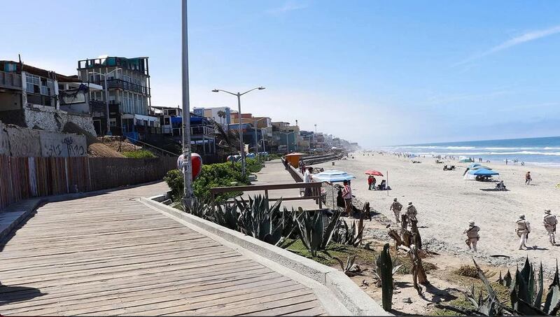 malecón de Playas de Tijuana