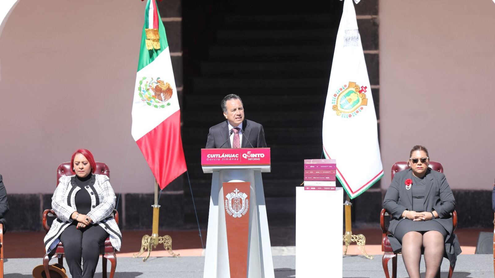 Cuitláhuac García, gobernador de Veracruz.