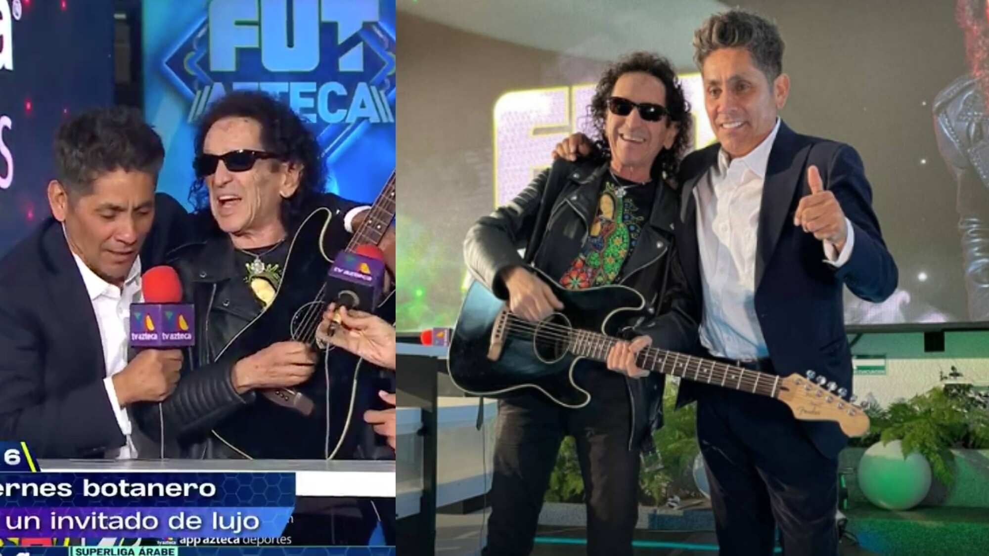 Alex Lora y Jorge Campos cantan en el Viernes Botanero