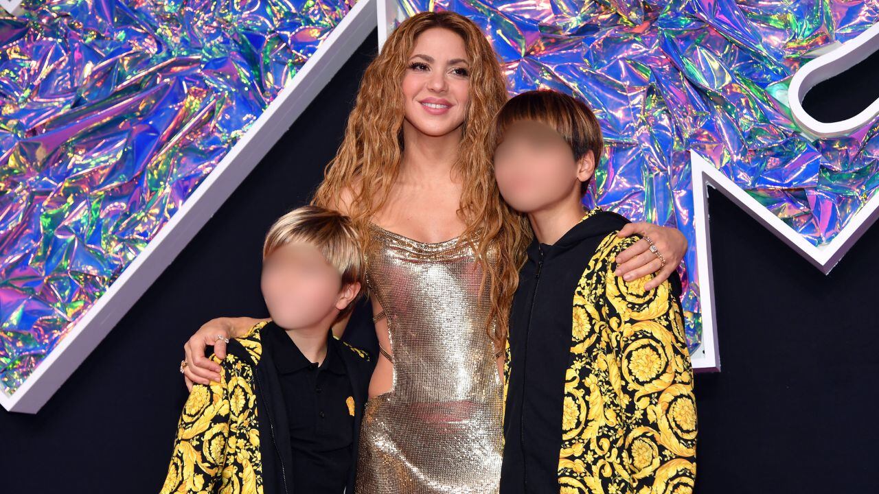 Shakira y sus hijos