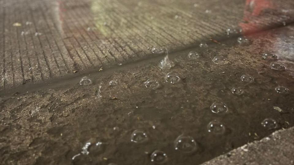 Hoy hay 90% de probabilidad de lluvia.