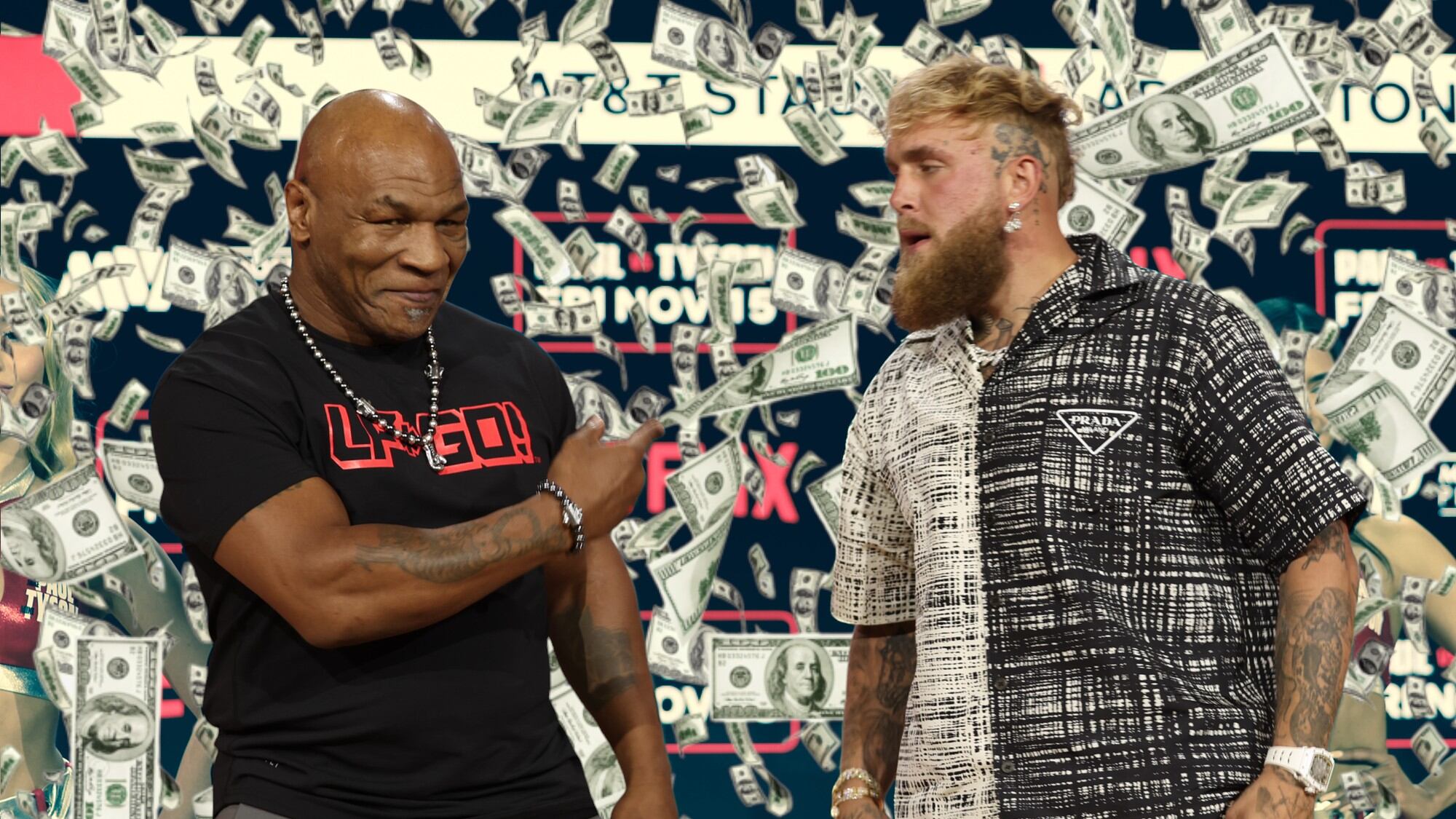 Boleto más caro para la pelea Mike Tyson vs. Jake Paul