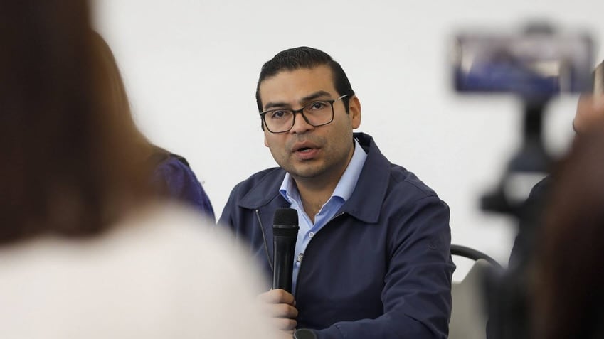 El dirigente estatal del PAN, Martín Arango