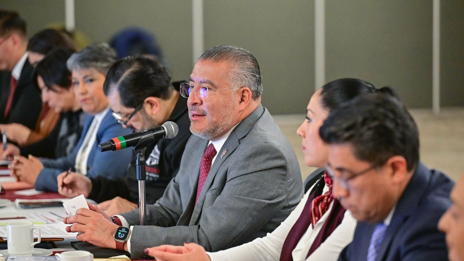 Duarte Olivares reafirmó la importancia del trabajo coordinado en temas como la seguridad,