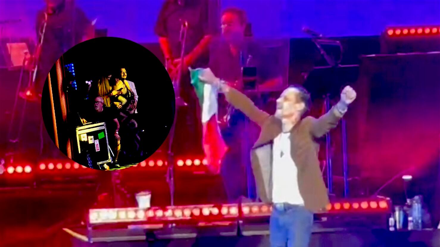 El cantante realiza Viviendo Tour en México.