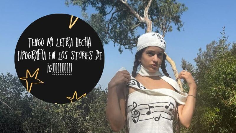 Cómo usar tipografía de Rosalía para publicaciones en Instagram