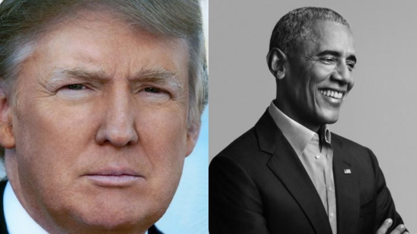 Trump publica video ofensivo de los Obama