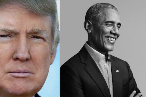 Trump desata polémica al compartir video racista donde los Obama aparecen como monos