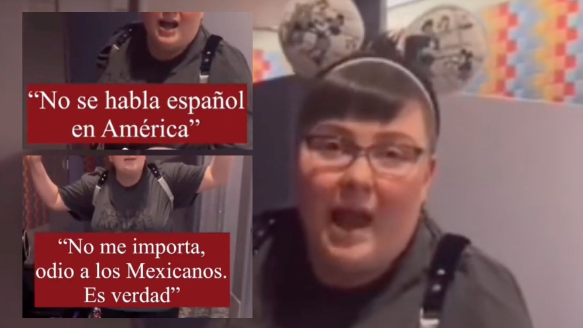 La joven aseguró: "No me importa, odio a los mexicanos y es verdad".