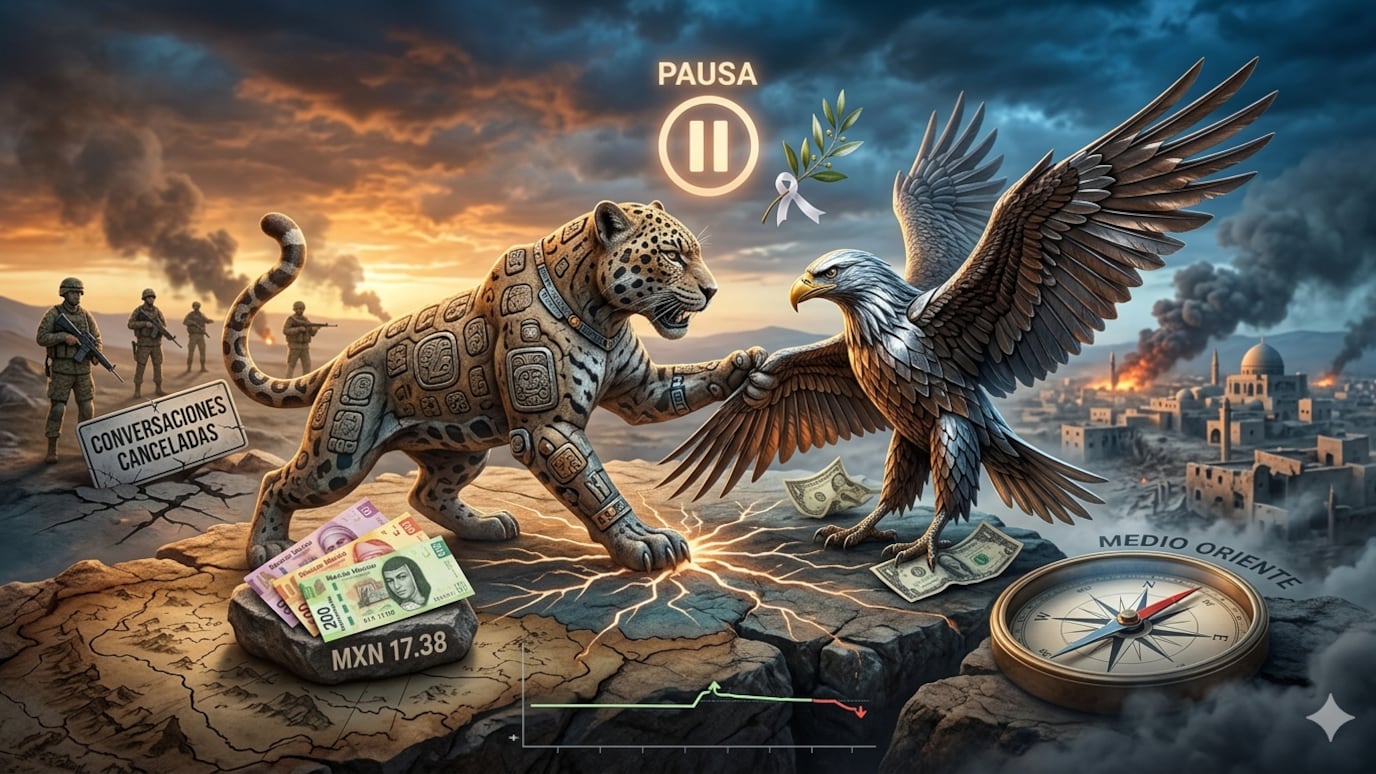 El tipo de cambio se movió sin rumbo claro; cancelación de diálogo y nueva propuesta elevan la incertidumbre.