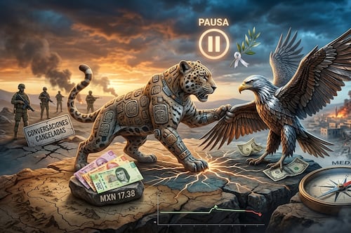 Peso aguanta y le gana al dólar; guerra mantiene al mercado en pausa
