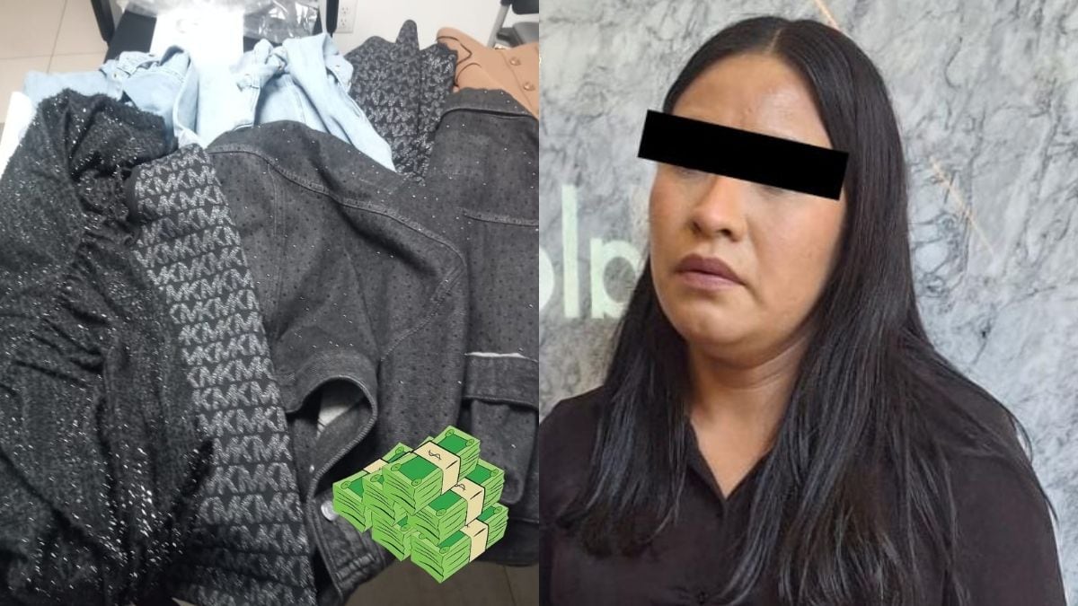 Quiso estrenar outfit sin pagar: mujer roba más de 28 mil pesos en ropa de lujo en Satélite