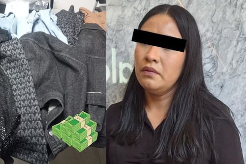 Quiso estrenar outfit sin pagar: mujer roba más de 28 mil pesos en ropa de lujo en Satélite