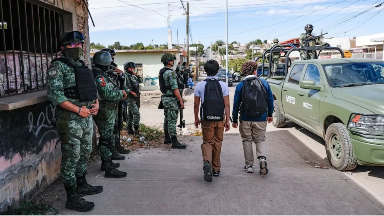 Militares en Sinaloa