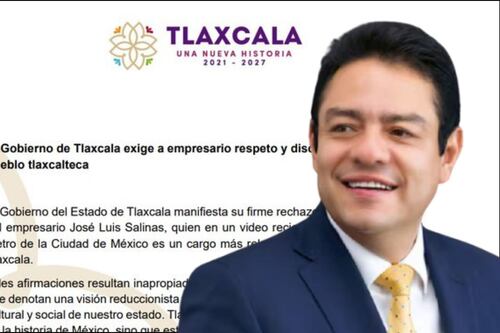 Gobierno de Tlaxcala exige al empresario José Luis Salinas respeto y disculpa pública
