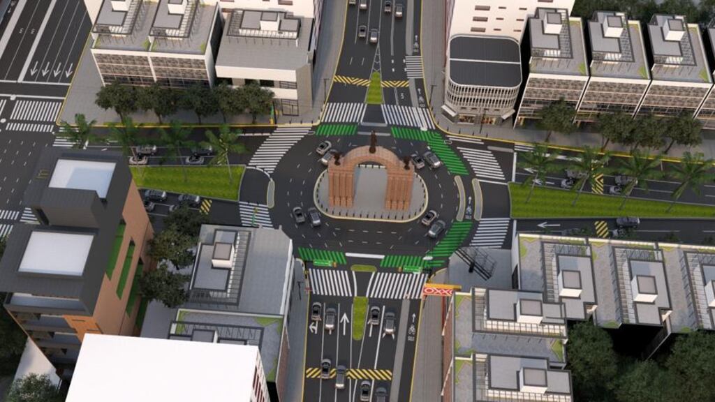 El proyecto forma parte del Corredor Verde de la Calzada Madero.