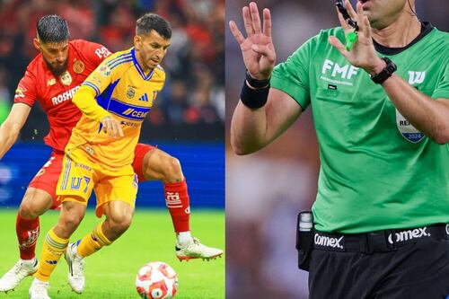 ¡Para evitar polémica! Liga MX designa a este árbitro para la final Toluca vs Tigres