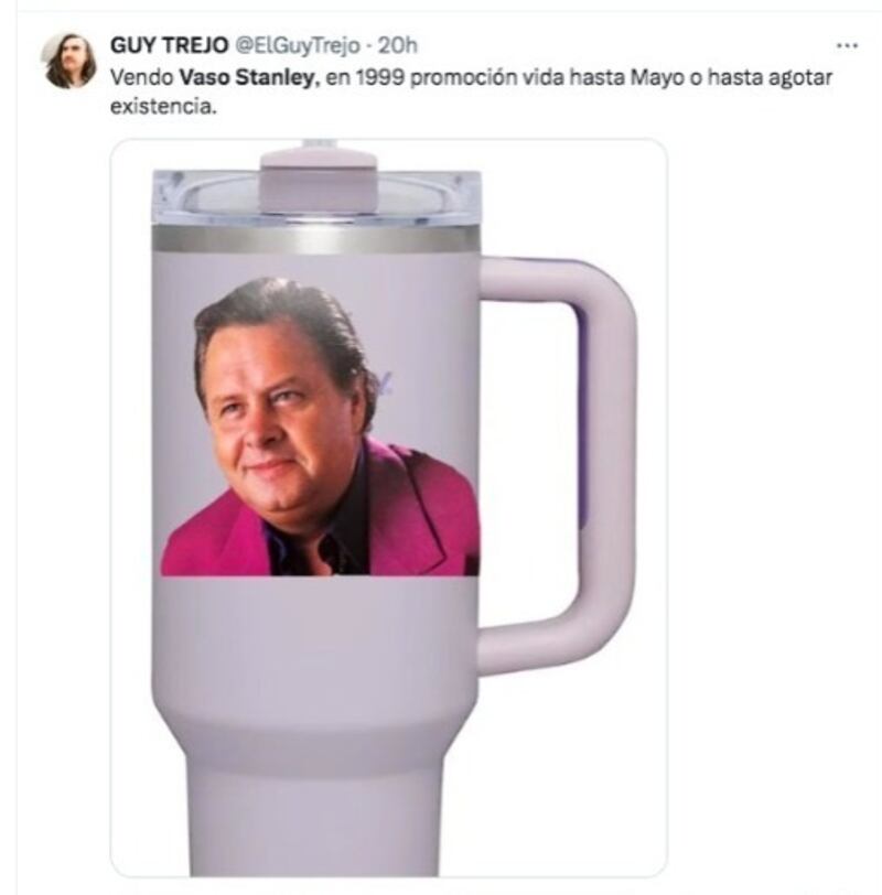 Memes del termo Stanley rosa de Starbucks