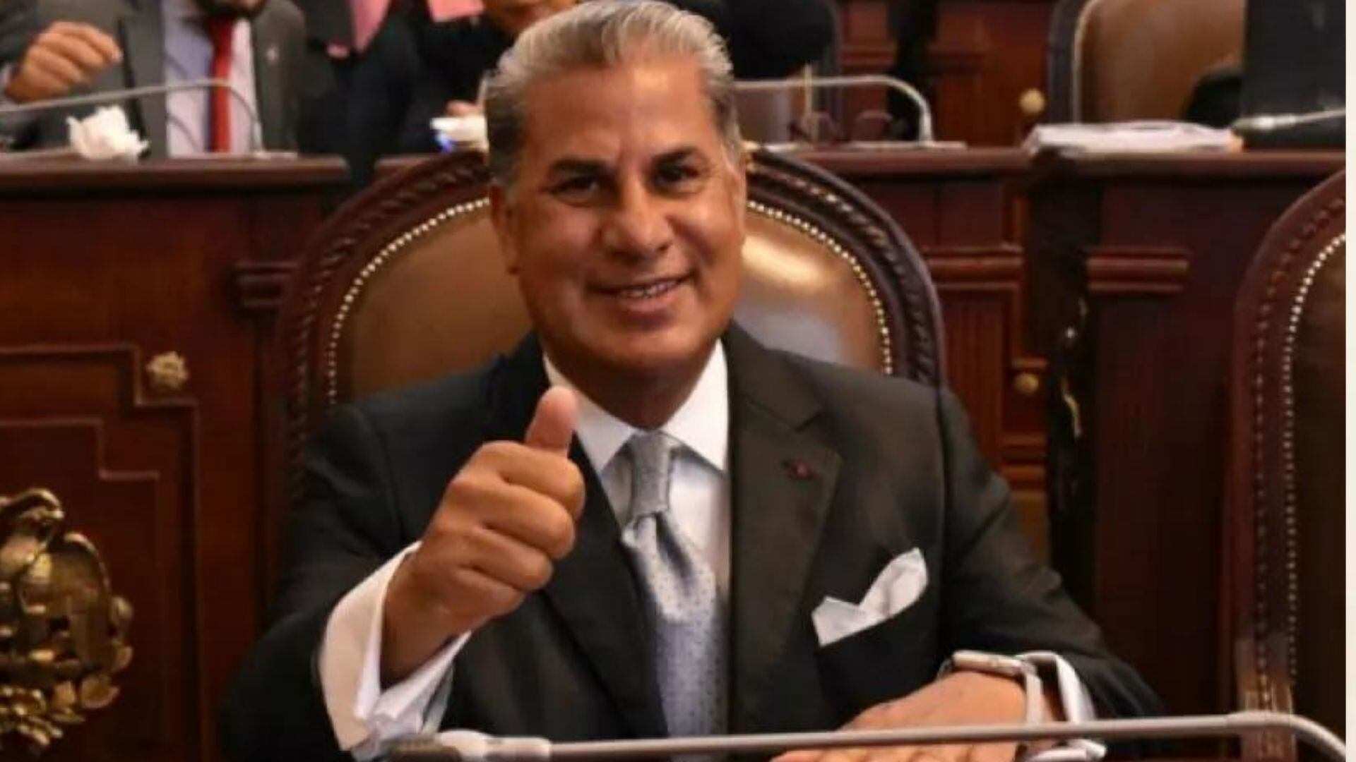 Alejandro Rojas Díaz Durán ocupó el escaño de Ricardo Monreal durante la búsqueda de la candidatura presidencial del coordinador de Morena.