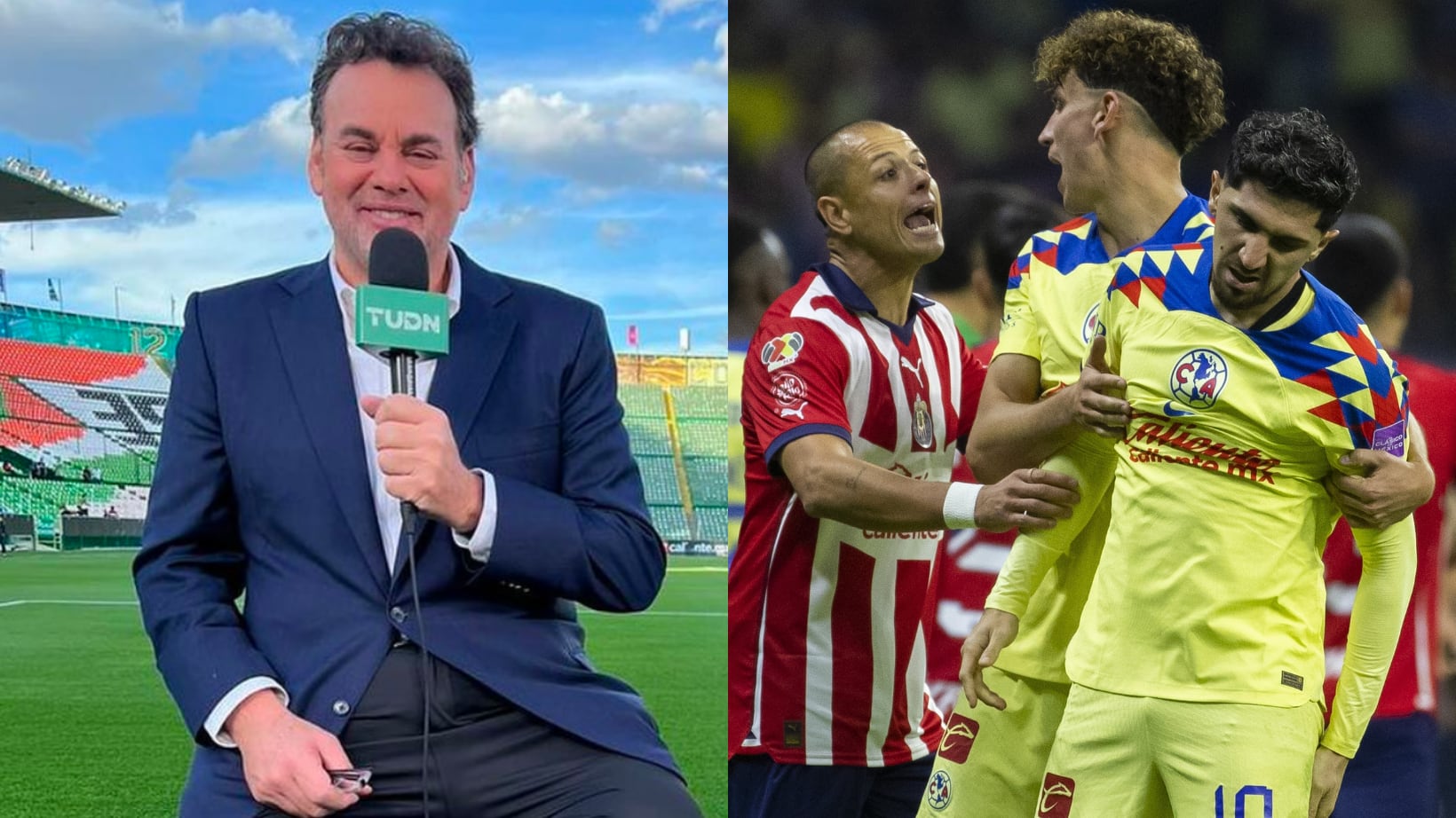 David Faitelson elogió al América y criticó a Chivas.
