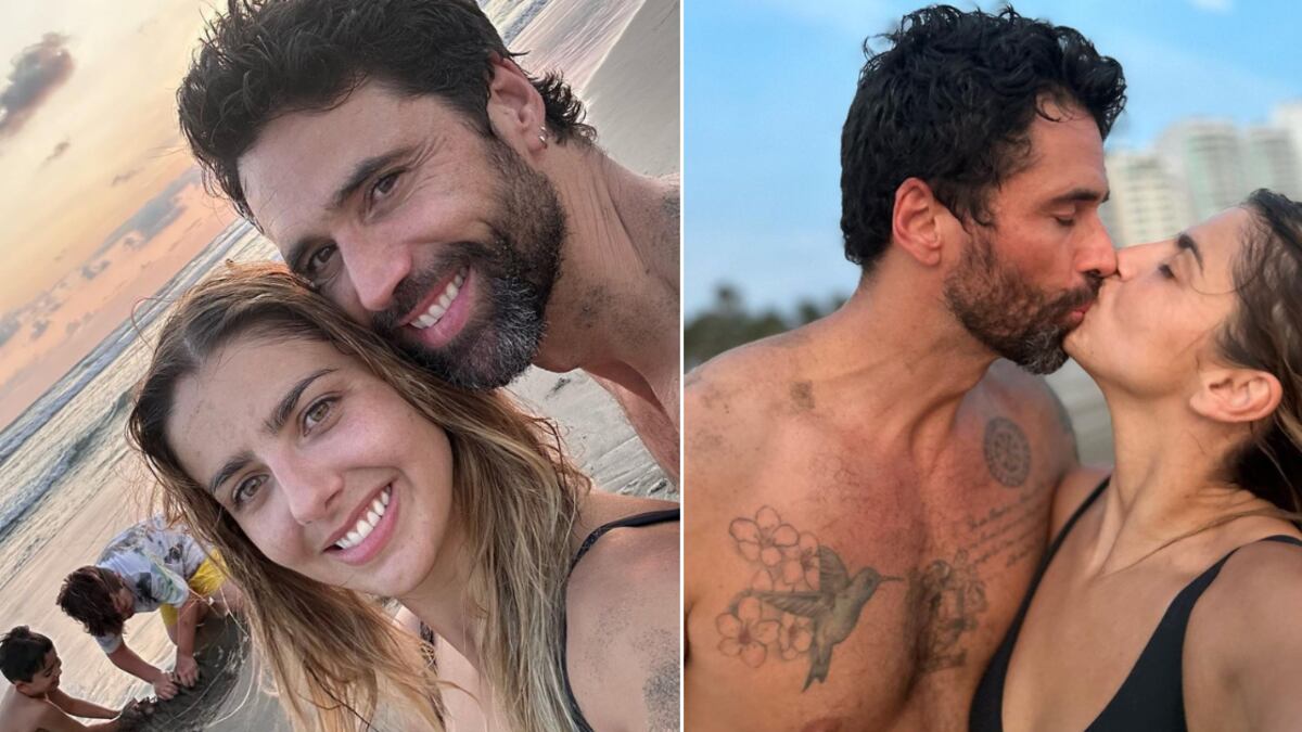 Michelle Renaud y Matías Novoa se dieron el sí en una íntima ceremonia.