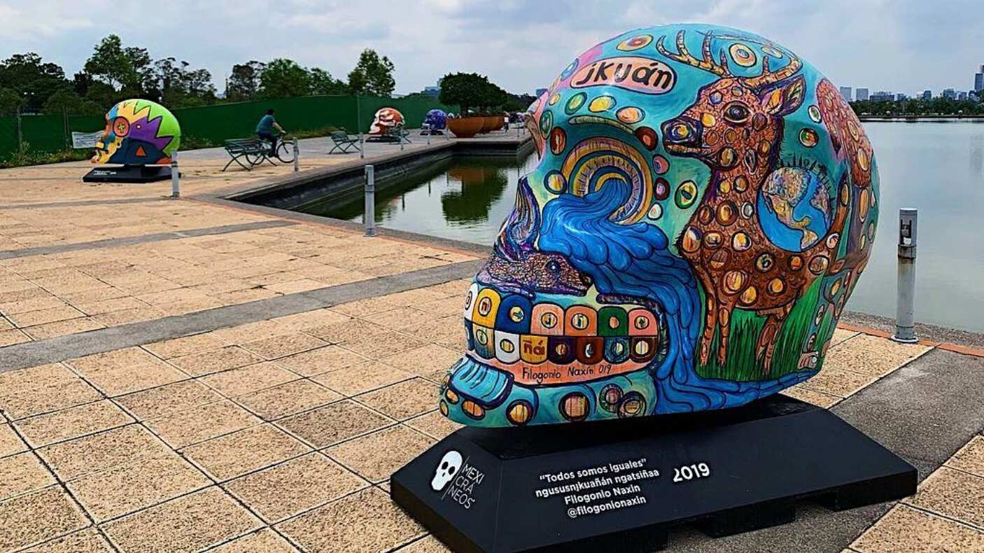 Mexicráneos Parque Bicentenario