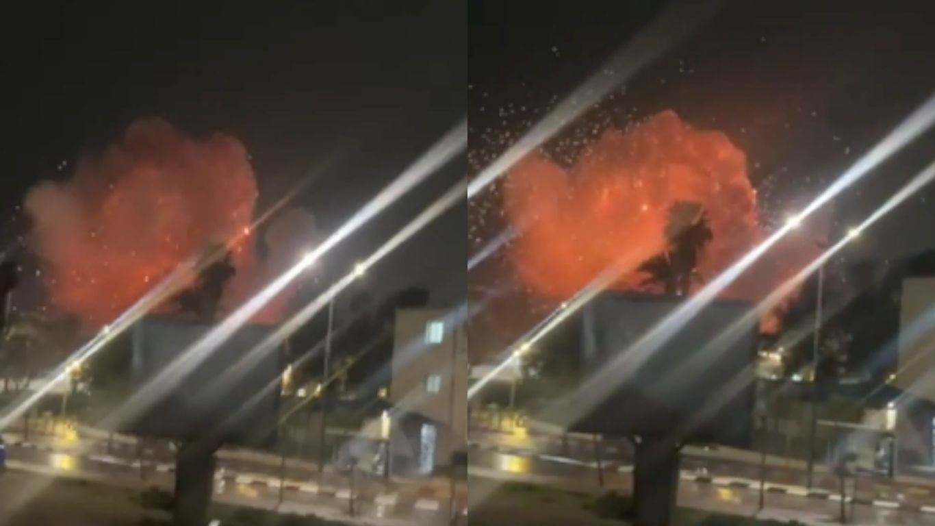 Irán habría atacado con misil a Israel