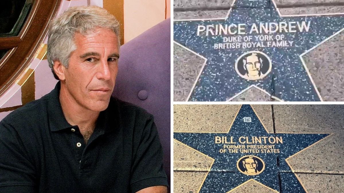 Paseo de la vergüenza Epstein.