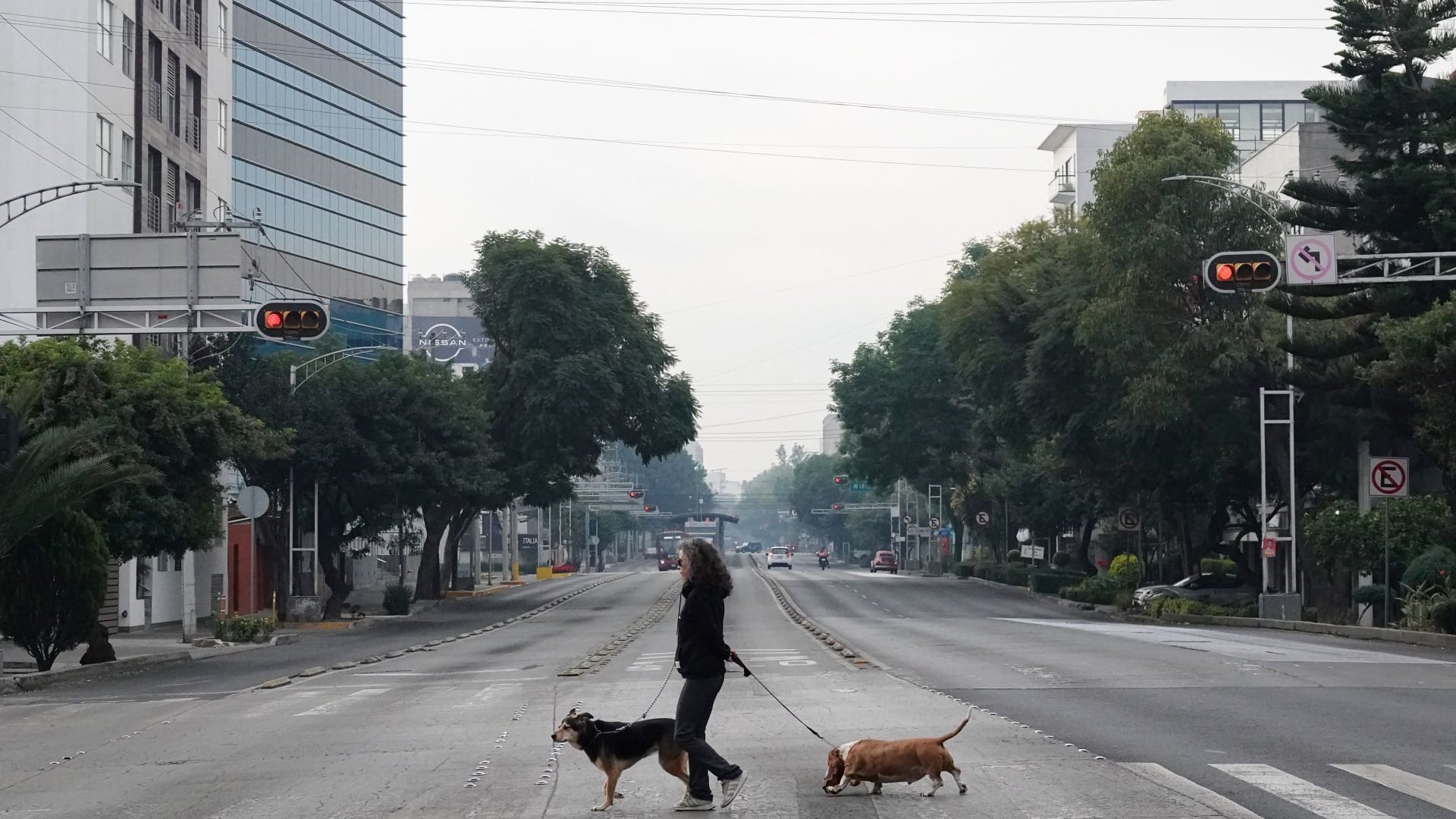 Calles de la CDMX lucen desiertas en Navidad del 2023