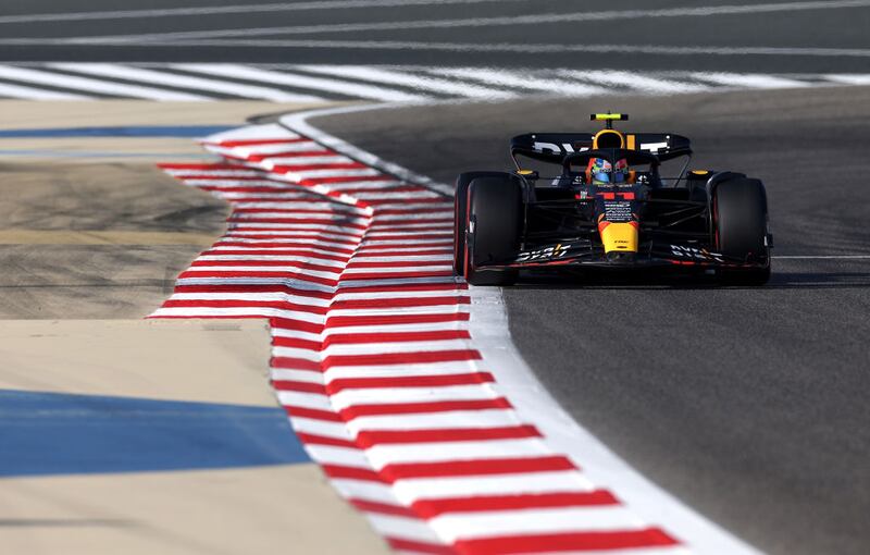 Checo Pérez fue el mejor en la práctica 1.
