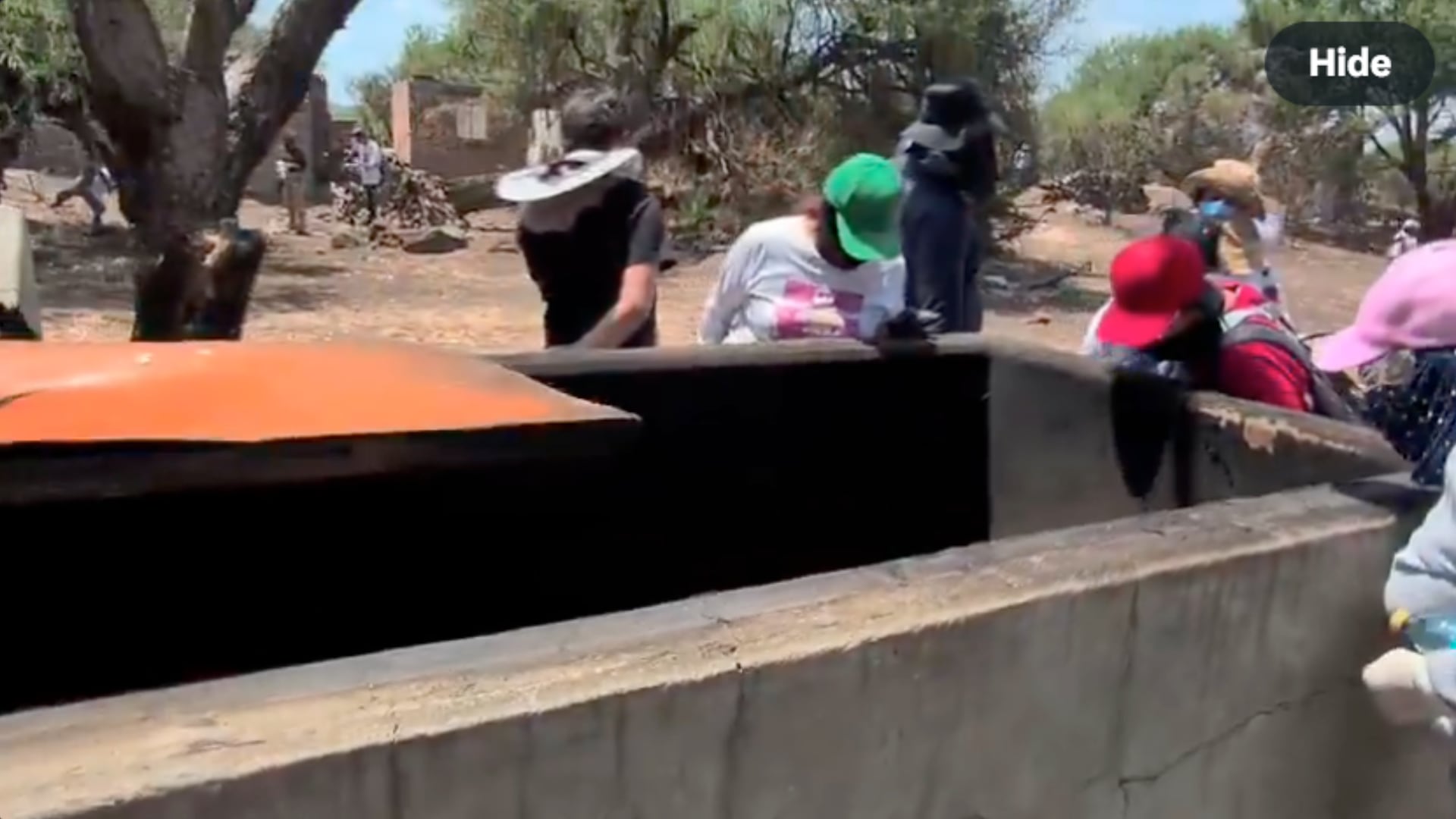 Ceci Flores exhibe en video el presunto crematorio clandestino localizado en un rancho de Jalisco.