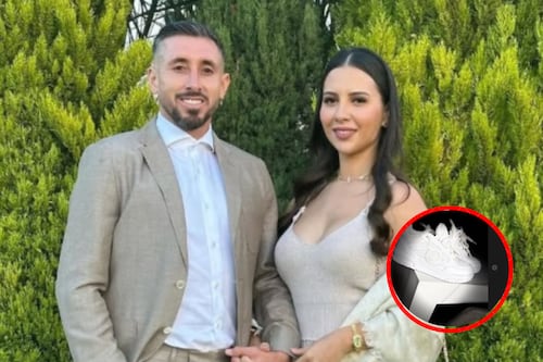 Mientras su esposa anuncia el divorcio, Héctor Herrera presume sus nuevos tenis en redes