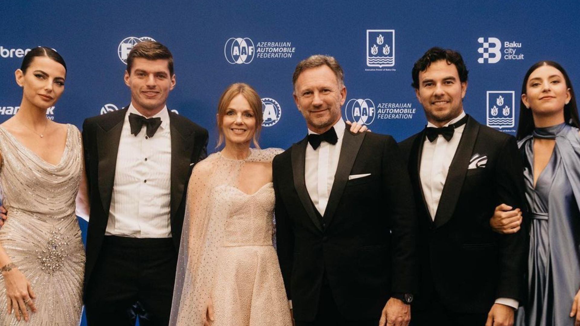 Sergio Pérez y Red Bull en la Gala FIA 2023
