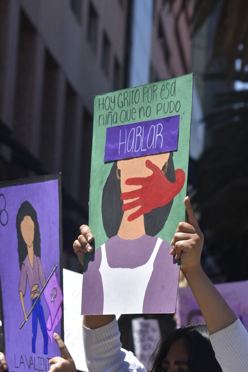 Marcha 8M 2024 en CDMX por el Día Internacional de la Mujer