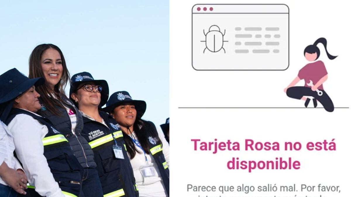 Algunas mujeres esperan a que el sistema deje de estar saturado para realizar su registro.