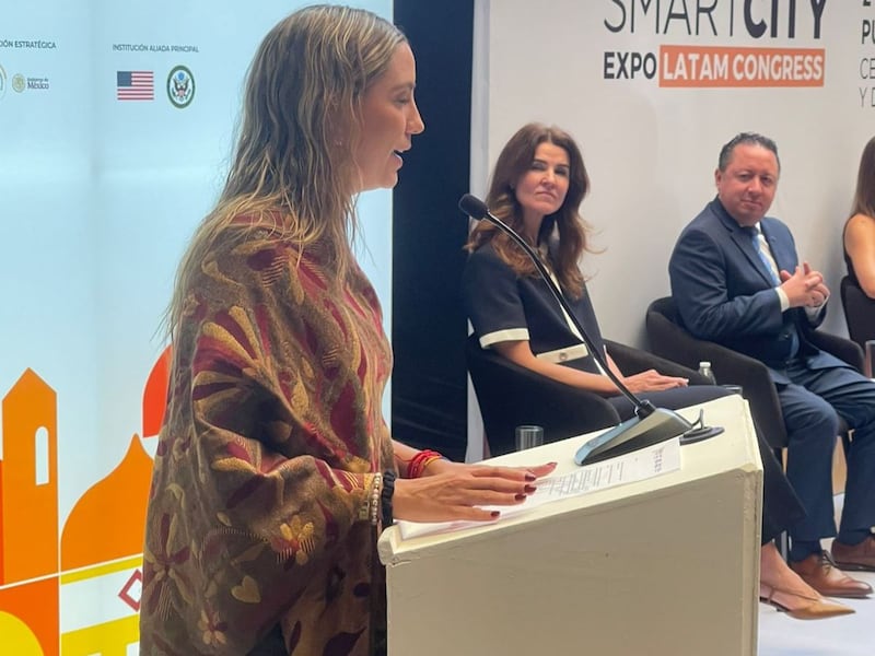 Presentación de Secretaria de Turismo de Puebla sobre próxima Smart CIty Expo LATAM Congress 2026