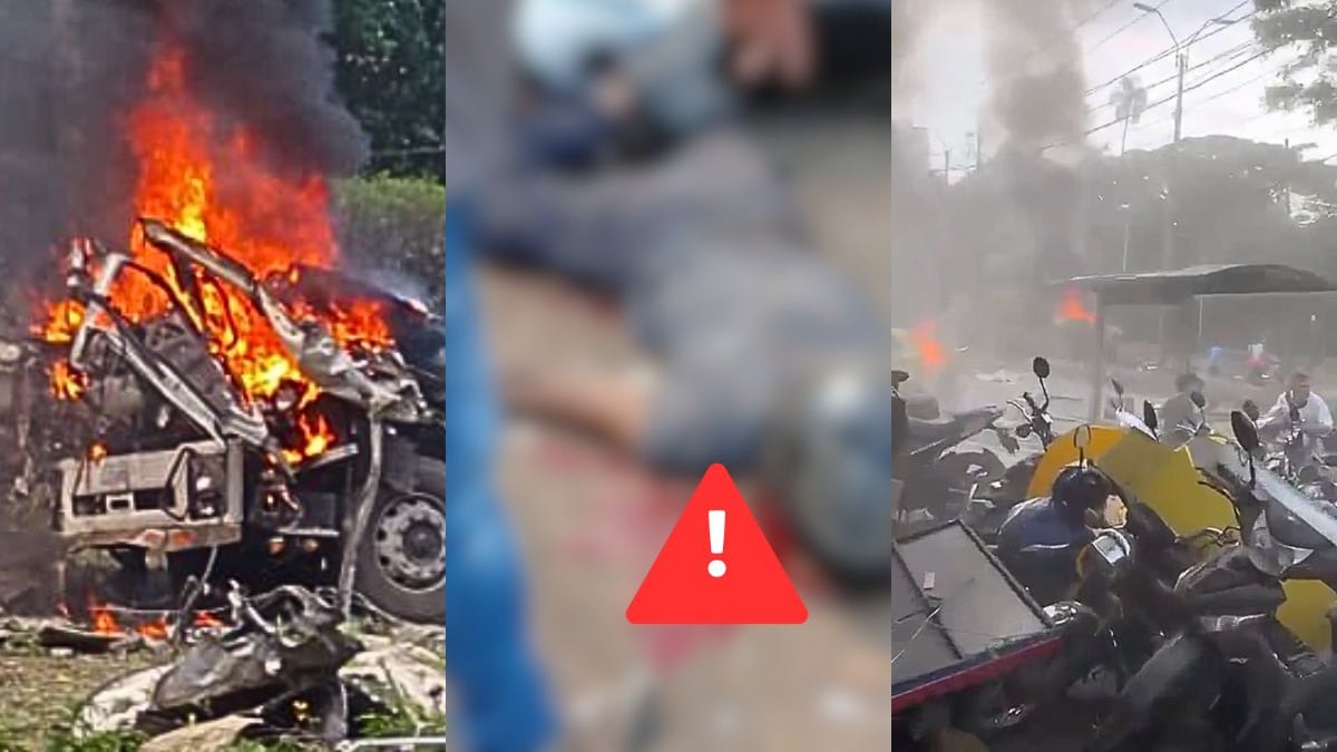 Video: Fuerte explosión en la Base Aérea de Cali, Colombia, deja varios muertos y heridos