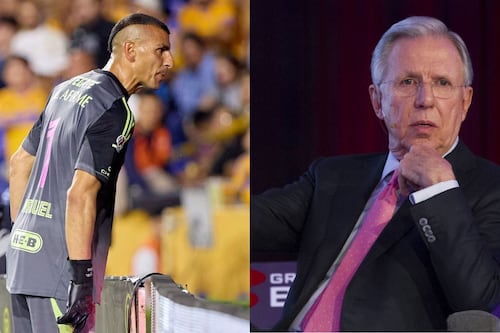 Joaquín López Dóriga critica a Nahuel Guzmán, pero se equivoca de partido