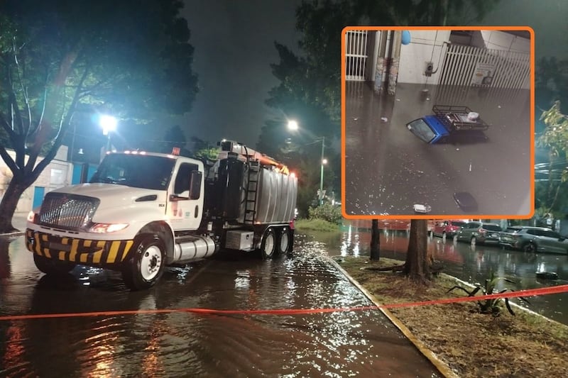 Inundaciones CDMX.