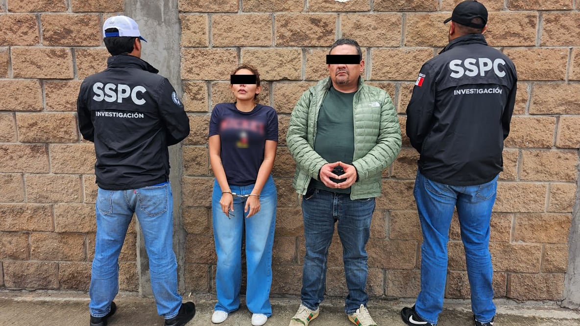 El presunto jefe del grupo criminal “Comando Tlahuica” fue capturado junto con una mujer en San Pedro Cholula
