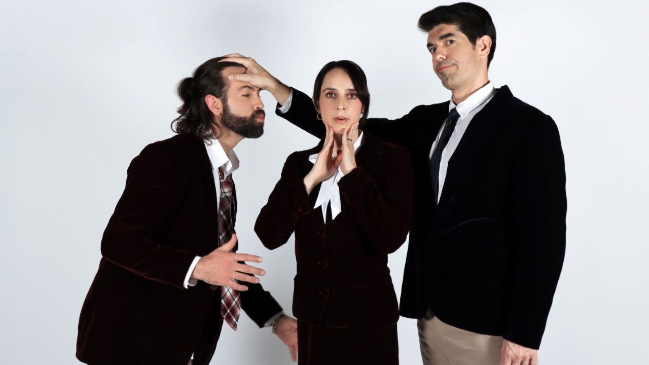 Los actores coincidieron en este proyecto donde alternan con niños de 13 años