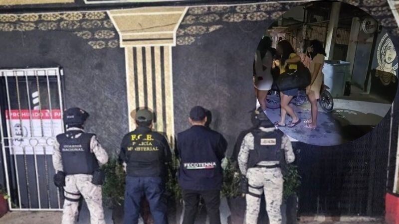 Mujeres rescatadas en bares de Quintana Roo por trata de personas