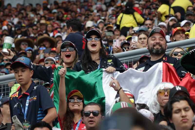 GP de México rompe su propio récord de asistencia.
