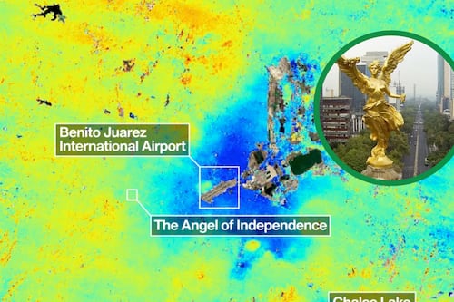 ¿La CDMX se hunde más rápido de lo previsto? Esto dice el último informe de la NASA