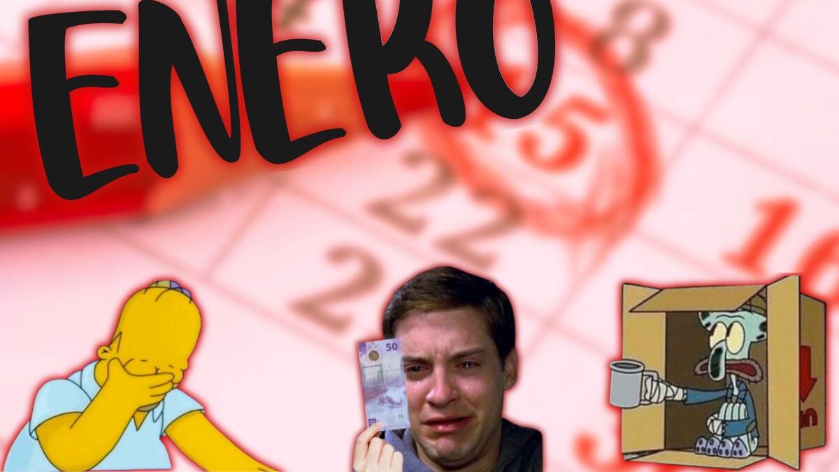 ¡Enero ya suéltanos! Eterno fin de mes genera lluvia de memes en redes sociales