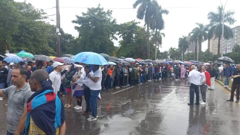 Homenaje a militares cubanos.