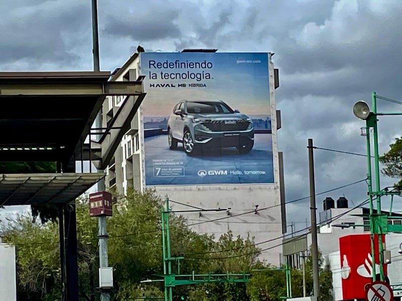 Anuncios en edificios