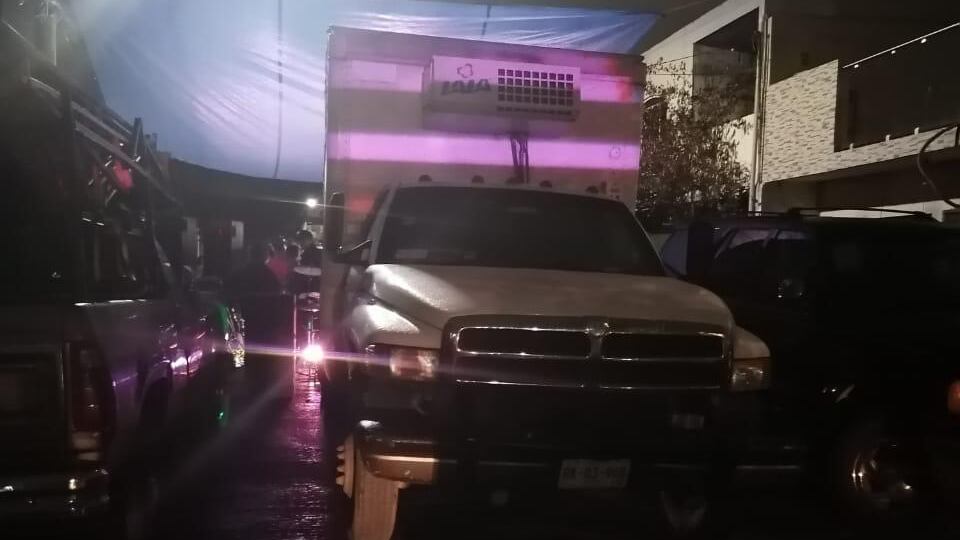 La fiesta obstruía la vía pública