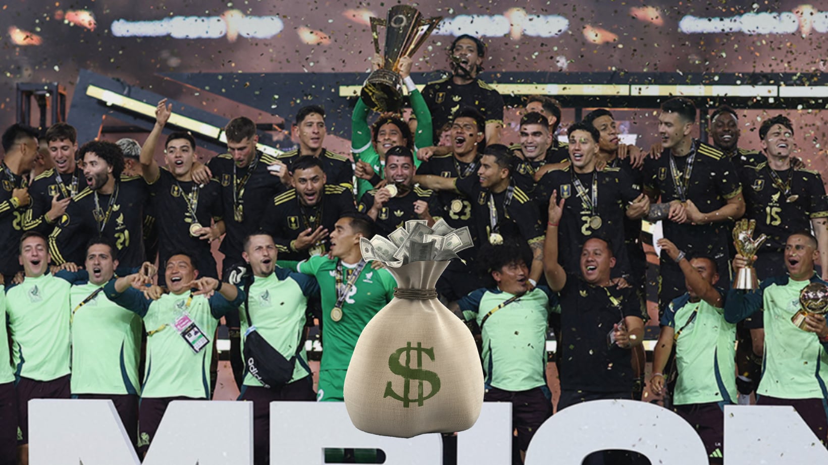 México se embolsó millones por ganar la Copa Oro.