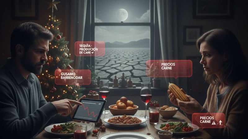 Navidad sin carne: Cena navideña peligra por sequía y el avance del gusano barrenador